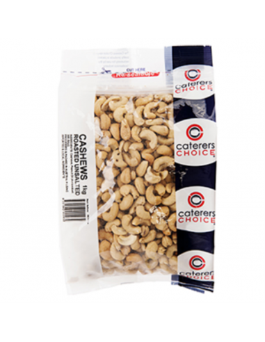Cateraars keuze cashews geroosterd ongezouten 1 kg pakket