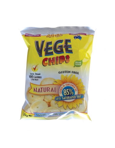 Ajitas Vege Chips ナチュラル21g x 40