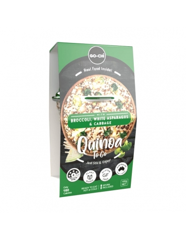 Go-chi quinua con brócoli, espárragos blancos y repollo 185g x 1