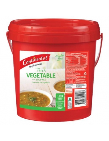 Soupe continentale végétal épais 1 9kg