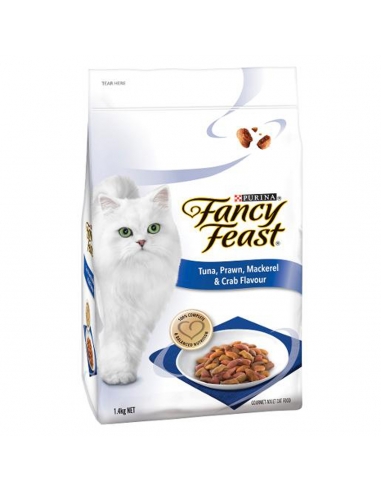 Purina Thunfisch -Garnelen -Makrele und Krabbenkatze 1 4 kg