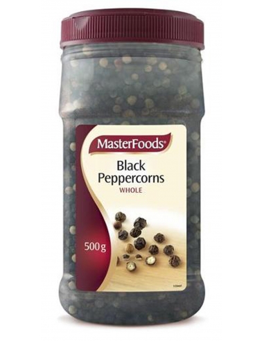 MasterFoods Black Peppercorn 490GM