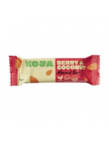 Koja Berry y Coconut Almond Bar 45g x 12