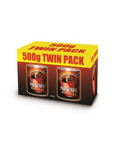 Nescafe Blend 43 Koffie Twinpack 1kg