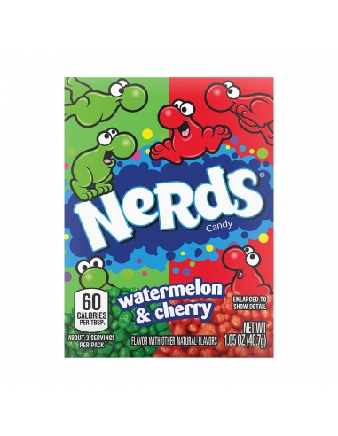 Nerds pastèque et cerise 46g x 36