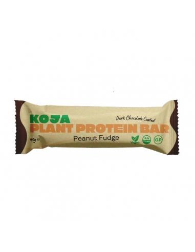 Koja Plant Protein Bar Peanut Fudge 45g x 16