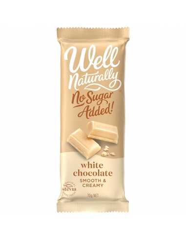 Bien naturellement pas de sucre blanc de chocolat 75g x 12