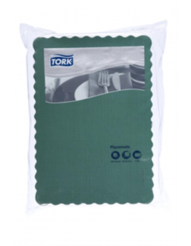 Tork Placemats Bottle Green 35 X 24.5cm 2 X 500 Pack Carton