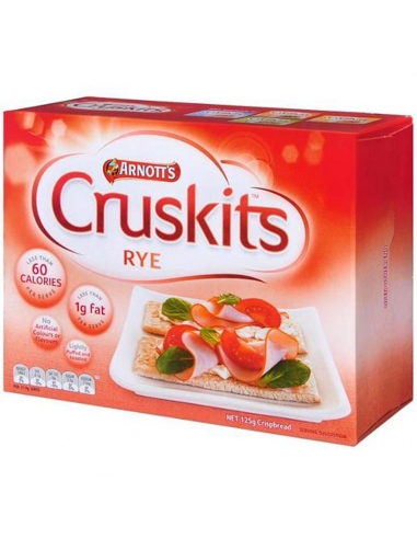 Arnotts Crukits Crispbread Rye 125GM