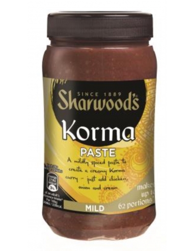 Sharwoods Paste Curry Korma 1 25 kg bouteille