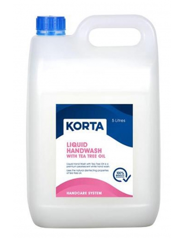 Korta Hand Lavage avec de l'huile d'arbre à thé 5L