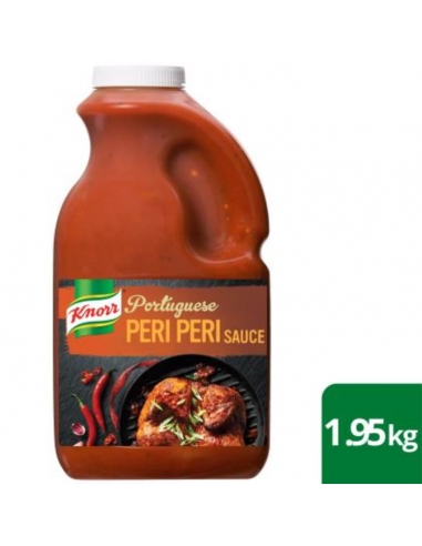 Knorr saus peri peri gluten gratis 1 95 kg fles