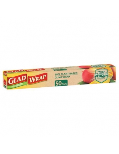 Glad biologische Plastikfolie 30 cm 50 m x 12