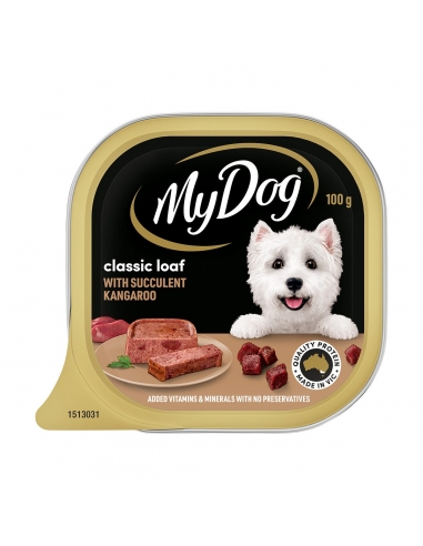 Mon chien classique pain avec kangourou 100g x 1