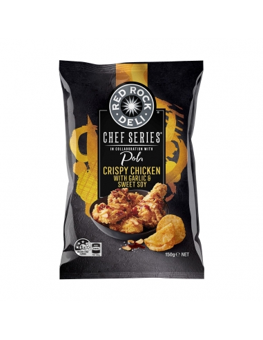 Red Rock Deli Chef Chospy Chicken mit Knoblauch und süßer Soja 150g x 1