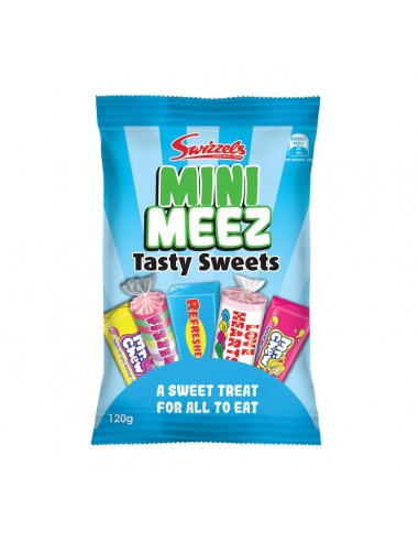 Swizzels mini meez leckere Süßigkeiten 120g x 12