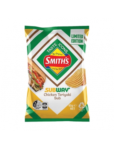 Subway de pollo teriyaki de Smith's Subway 45 g x 18