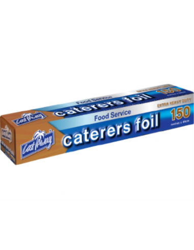 Castaway Folien Extra Heavy Duty Dispenser 150m X 44cm Rolle