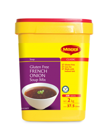 Maggi Suppe Französisch Zwiebel Gluten Free 2 Kg Pail