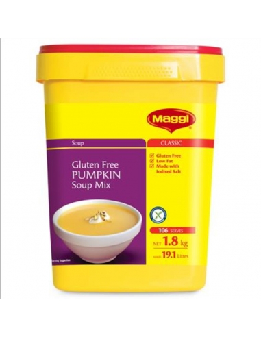 Maggi Zuppa di zucca senza glutine 1.8 Kg Pail