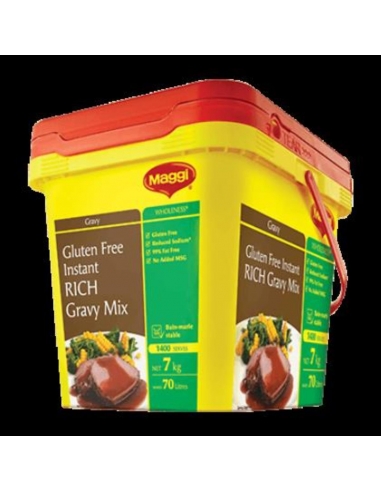 Maggi Gravy Mix Rich Instant Gluten Free 7 Kg Pail