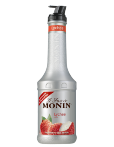 Monin シロップ ライチ ピューレ フルーツ 1 リットル ボトル