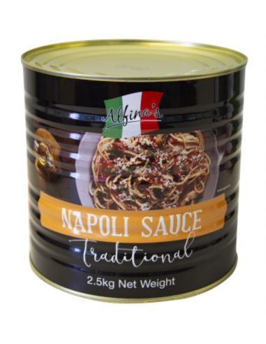 Alfinas Sauce Napoli 2.5 Kg Can