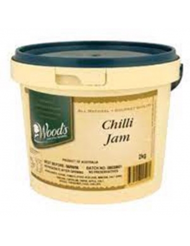 Woods Jam Chilli 2.4 Kg vasca