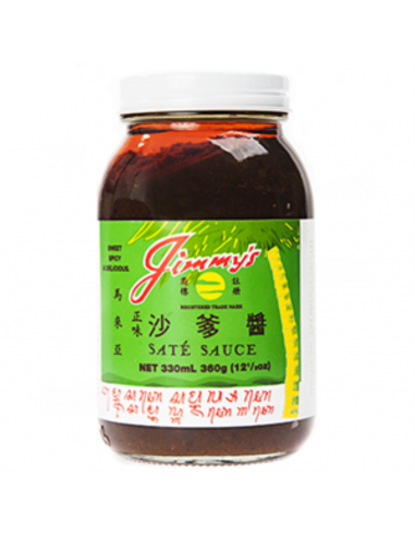 Jimmy's Sauce Sate (Satay) 330 Ml Flasche