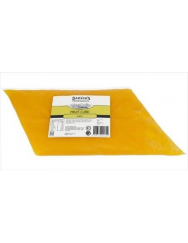 Barkers Riempimento di frutta Lemon Curd 1.25 Kg Bag