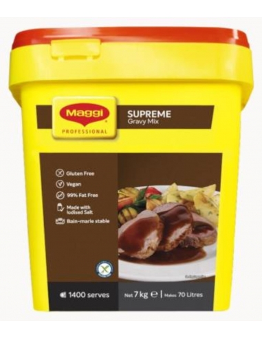 Maggi Gravy Mix Supreme Gluten Free 7 Kg Pail