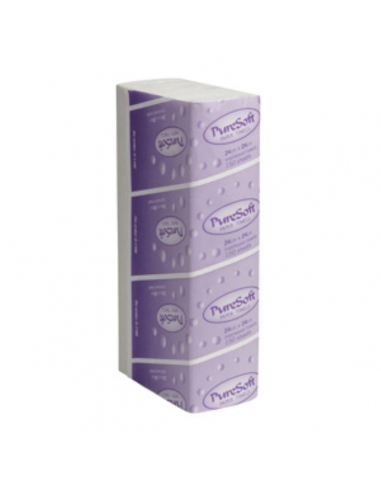 Pure Soft Paper Towel Interleaved 150 Sheet 16 Pack Carton