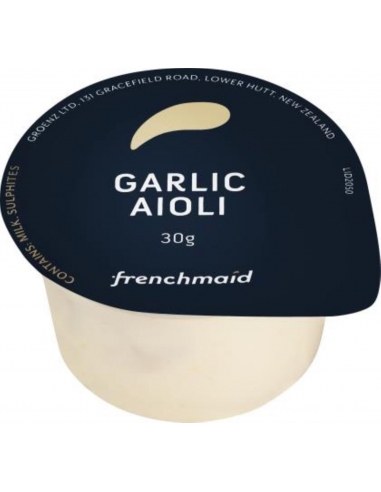 Frenchmaid Control de porción de Mayonnaise Aioli Ajo 100 X 30gr Cartón