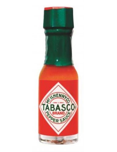 Tabasco Saus Rode Peper Miniatuur 500 X 3.7ml Verpakking