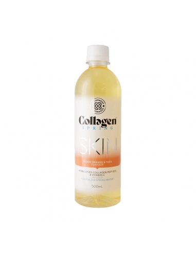 Colágeno Primavera Piel Naranja Sangre y Yuzu 500ml x 6