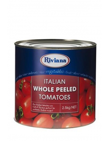 Riviana Foods Tomates entières pelées 2.5kg