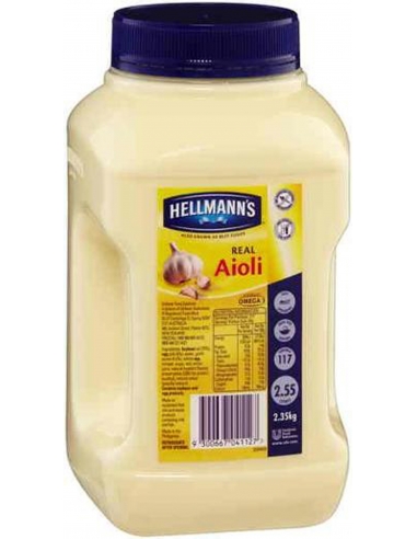 Hellmann Mayonnaise Aioli 2.35kg x 1