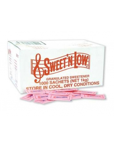 Sweet N Low Zoetstofzakjes 1000 stuks x 1
