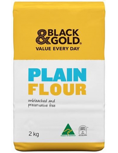 Black & Gold Flour de plaine 2kg x 6
