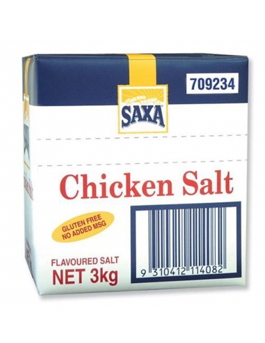 Saxa Chicken Salt Gluten Gratis 3kg x 1