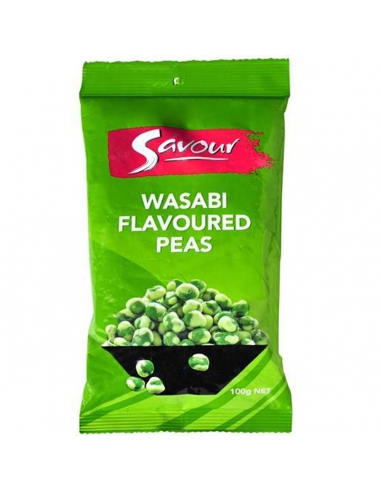 Savour Erbsen Wasabi aromatisiert 100gm x 12