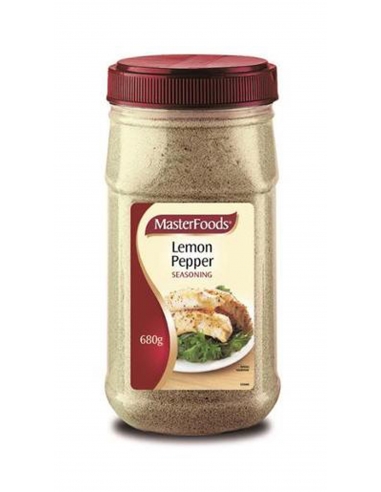 Masterfoods Lemon & Pepper Seasoning 680gm x 1