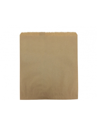 Sac en papier marron 4lb 260 x 235 mm (extérieur) x 500