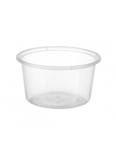 Récipient rond en plastique 440 ml x 50