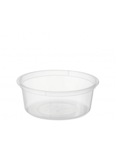 Récipient en plastique rond 70 ml / 2 oz 70 par 24 mm x 100