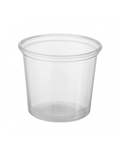 Recipiente Plástico Para Alimentos 150 ml 77 por 60 mm x 50