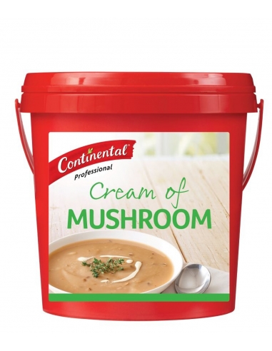 Zuppa Continentale Con Crema Di Funghi Senza Glutine 1,8kg 