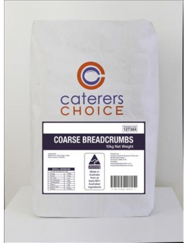 Caterers Choice Breadcrumbs Coarse 10 Kg x 1