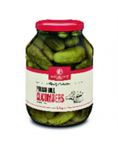 Sandhurst Cucumbers Dill Whole 2.5 Kg x 1