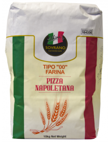 Alfinas Sovrano Flour 00 Pizza Napoletana Italian 10 Kg x 1